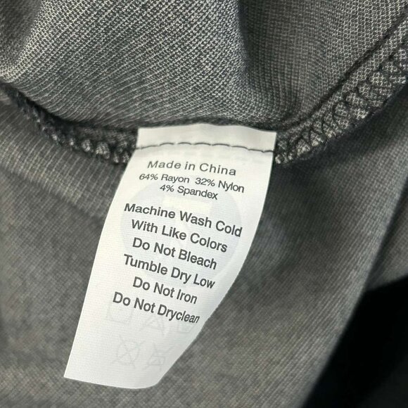 Twillory Men's L Crew Neck Sweatshirt Athleisure Long Sleeve Gray Rayon Blend - Picture 7 of 15